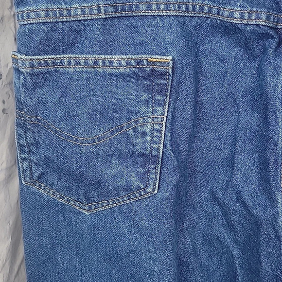 CARHARTT Men's Wide Leg Blue Jeans 44X30 - Picture 9 of 12